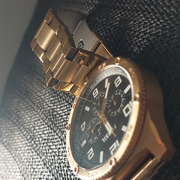 Fossil Watch Men's Brox Gold Tone - Picture 2 of 5